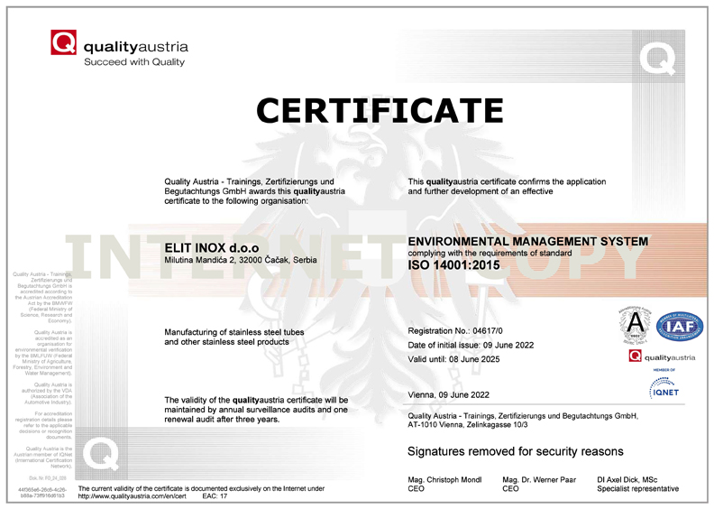 ISO 14001:2015